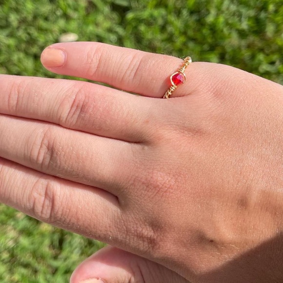 Wanda Maximoff (scarlet witch) inspired ring - Picture 3 of 4